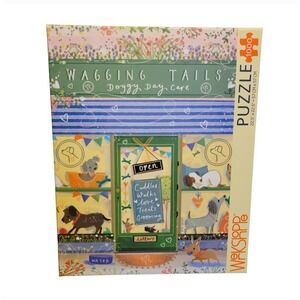 WAGGING TAILS Doggy Day Care 1000-Piece Puzzle - Wekshoppe